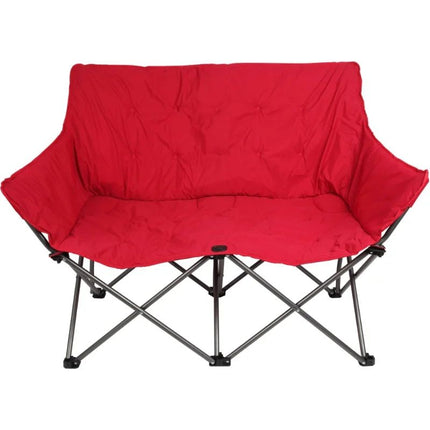 Red Ozark Trail Deluxe Padded Love Seat Chair - Wnkrs