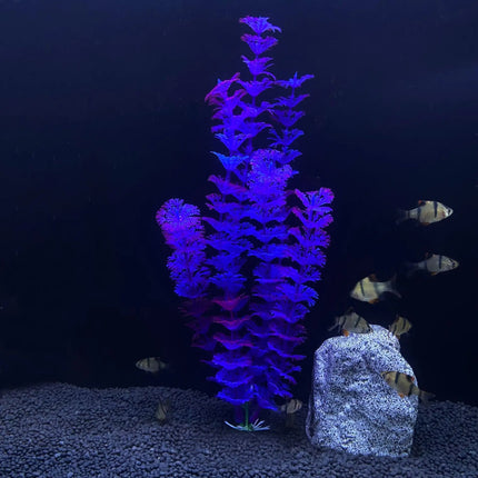 Plante aquatique de simulation d'aquarium de 30 cm de haut pour l'aménagement paysager d'un aquarium