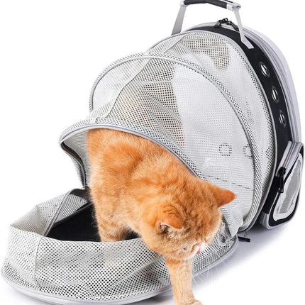 Expandable Space Capsule Pet Carrier Backpack