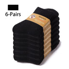 EU 35-42 / 6 paires, noir