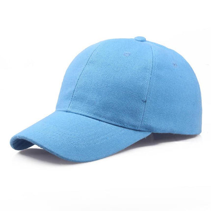 Gorra de béisbol unisex con cierre a presión