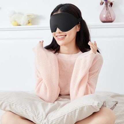 Masque de sommeil 3D en mousse à mémoire de forme pour les yeux