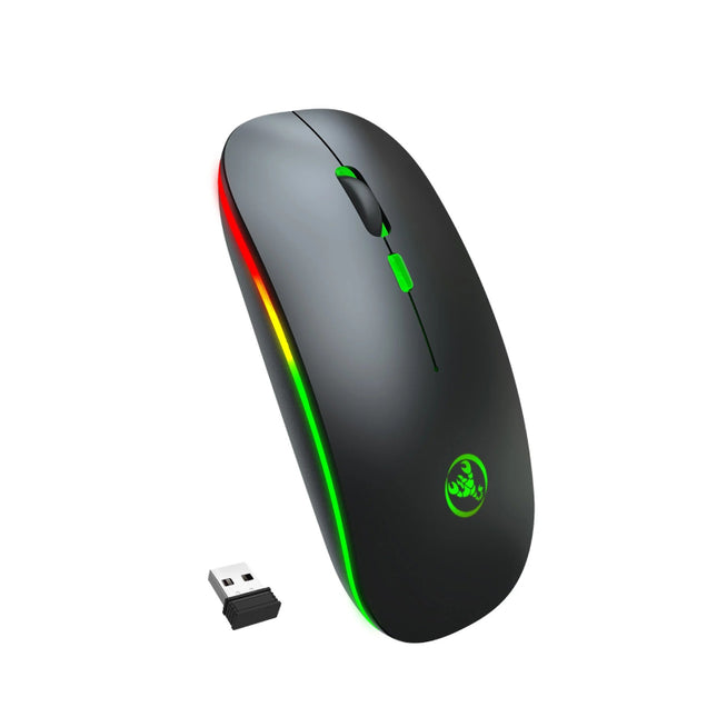 Dual Mode Wireless RGB Backlit Silent Gaming Mouse