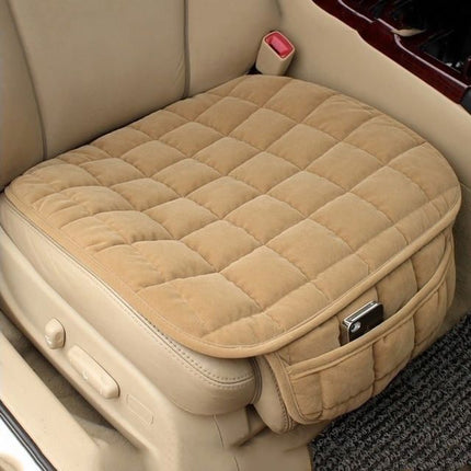 Universal Car Seat Cover: Warm, Anti-slip Cushion for Front & Rear Seats - Wnkrs