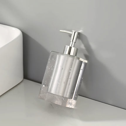 Dispensador de jabón de lujo elegante para el baño