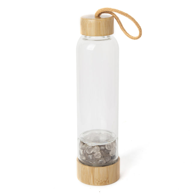 Natural crystal gravel water bottle - Wnkrs