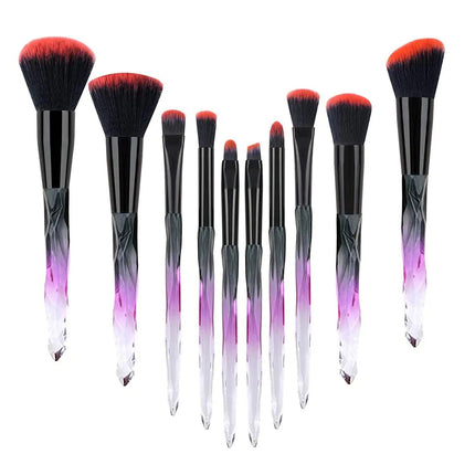 10-Piece Professional Makeup Brush Set - Wnkrs