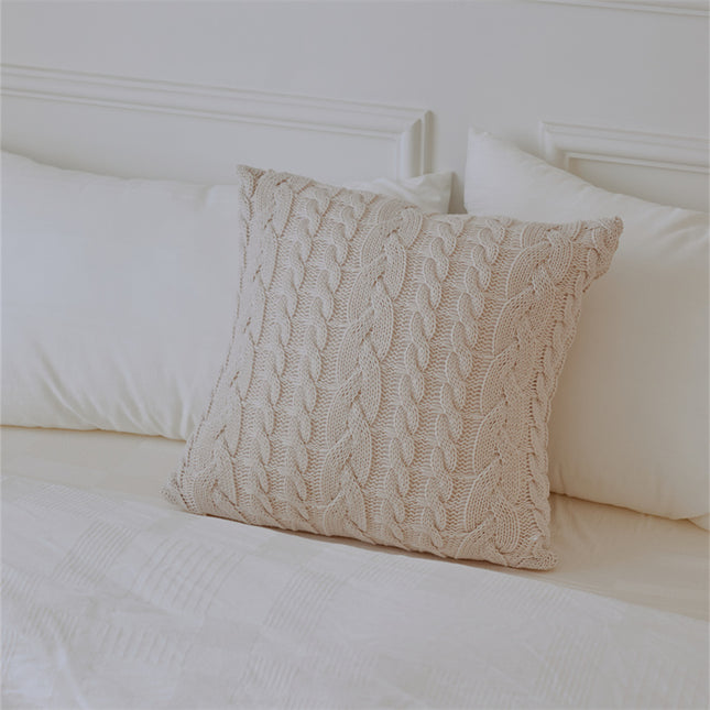 Housse de coussin en acrylique au design scandinave