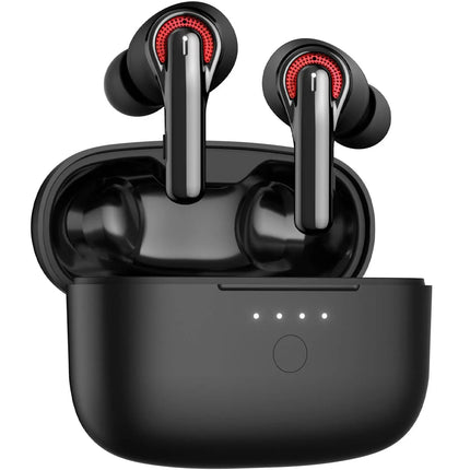 Auriculares inalámbricos verdaderos FlyBuds C1 con Bluetooth 5.2, 4 micrófonos, 50 horas de reproducción, llamadas nítidas