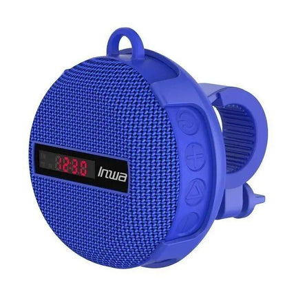 High-Power 8W Outdoor Bicycle Bluetooth Speaker with LED Display, IPX7 Waterproof & Long Battery Life - Wnkrs