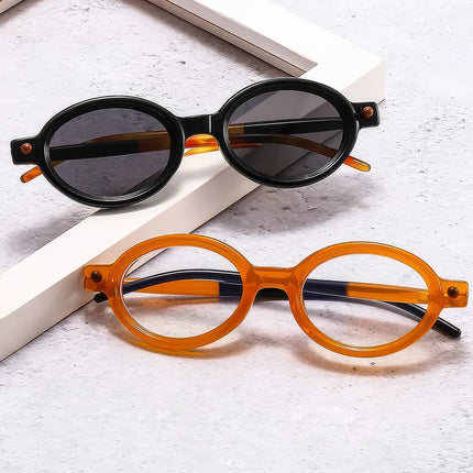 Lunettes de soleil ovales tendance pour hommes