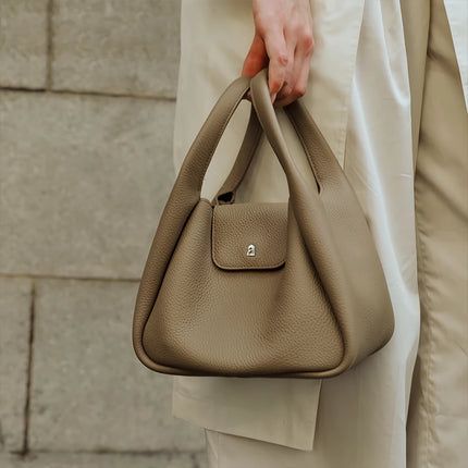 Sac à main en cuir de luxe pour femme - Sac à bandoulière et à bandoulière de grande capacité