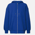 Sudaderas azules con capucha / M