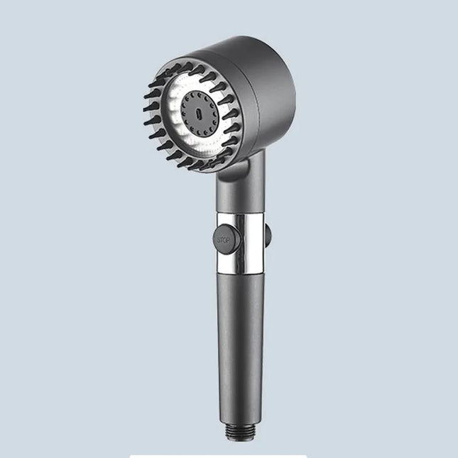 High-Pressure 3-Mode Adjustable Shower Head with Water-Saving Filter - Portable Bathroom Accessory - Wnkrs