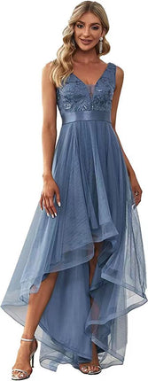 Bridesmaid Prom Evening Dress For Sequin Gauze Annual Meeting