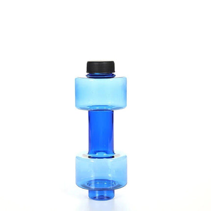 Multifunctional Dumbbell Shaped Water Bottle for Fitness Enthusiasts - Wnkrs