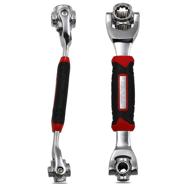 8-in-1 Multifunctional Rotating Socket Wrench - Universal, Non-Slip Grip Tool - Wnkrs