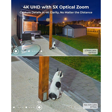 Cámara de seguridad 4K 8MP Wi-Fi 6