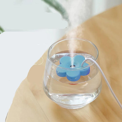 Compact Ultrasonic Aromatherapy Diffuser - Petal Shaped USB Humidifier - Wnkrs