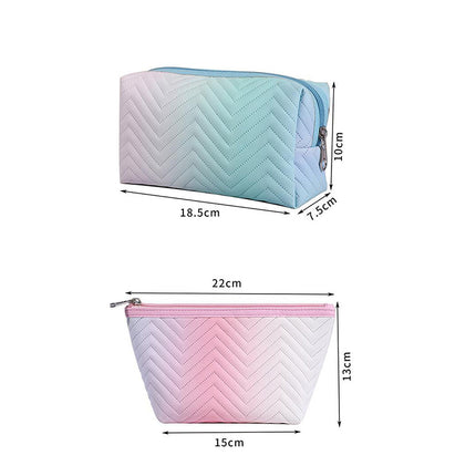 Gradient Color Makeup Bag for Women