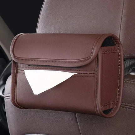 Luxury Leather Car Tissue Box Holder - Wnkrs