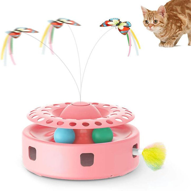 Jouet interactif 3 en 1 pour chat