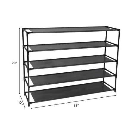 5-Tier Stackable Shoe Rack - Wnkrs