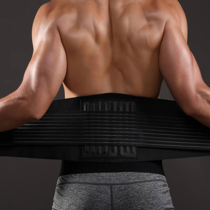 Cinturón de fitness para soporte de cintura y espalda para hombres