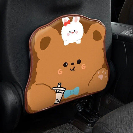 Waterproof Cartoon Car Seat Back Protector for Kids - Wnkrs