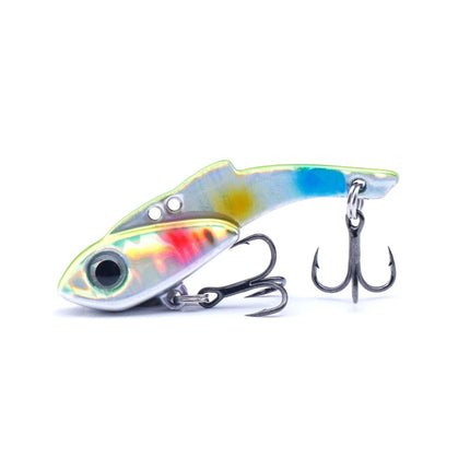 Señuelos de pesca VIB Cebo de metal con anzuelo triple Swimbait que se hunde