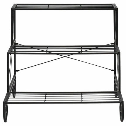 3 Tier Outdoor Metal Plant Stand - Wnkrs