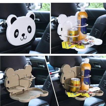 Cartoon Car Back Seat Folding Food & Drink Tray - Wnkrs