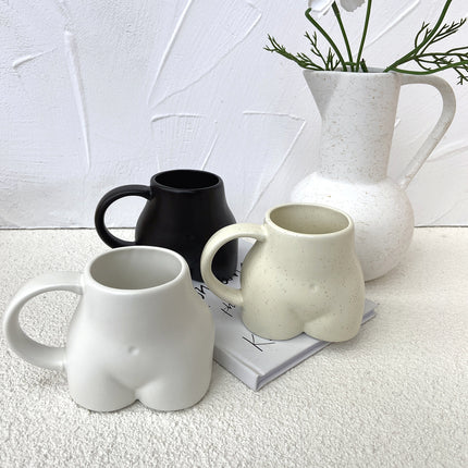 Ass Cup Creative Coffee Cup Ceramic Mug - Wnkrs