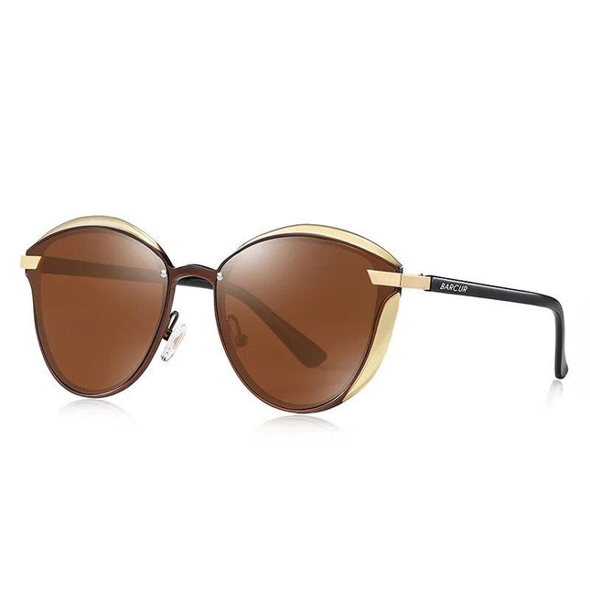 Chic Vintage Polarized Cat Eye Sunglasses for Women - Wnkrs