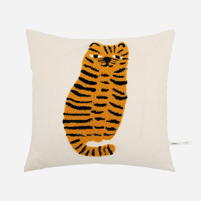 Cartoon Leopard Throw Pillow Living Room Sofa Case - Wnkrs