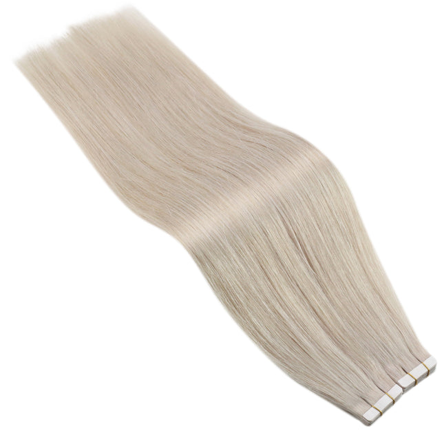 Lujosas extensiones de cabello humano con cinta adhesiva