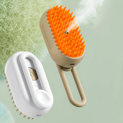 Brosse à cheveux électrique à vapeur pour animaux de compagnie