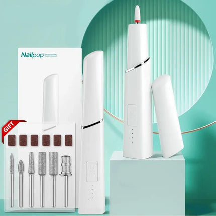 Kit de taladro eléctrico portátil para uñas para manicura y pedicura