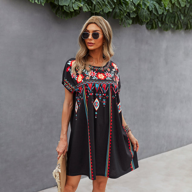 Robe de vacances ample et décontractée pour femme