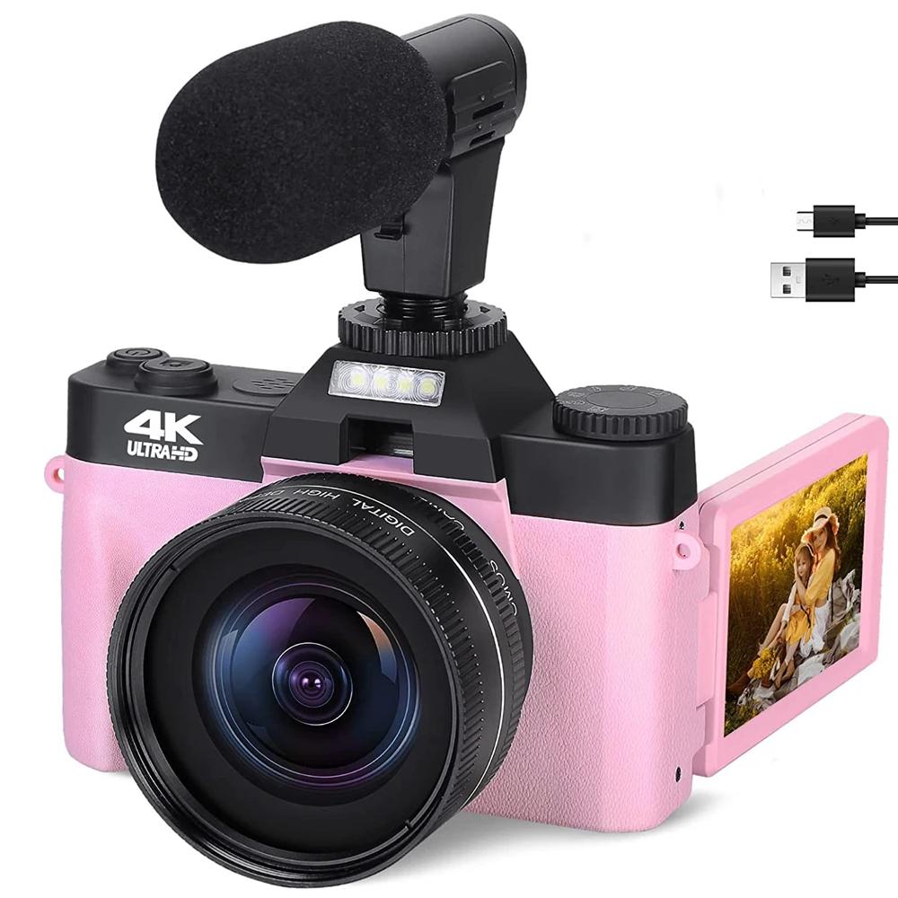 48MP 4K Flip Screen Vlogging Camera