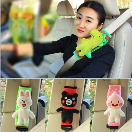 Cartoon Animal Seatbelt Cover - Wnkrs