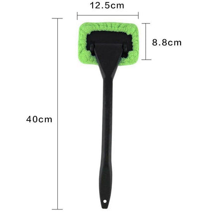 360° Rotating Microfiber Car Window Cleaner Brush Kit - Wnkrs