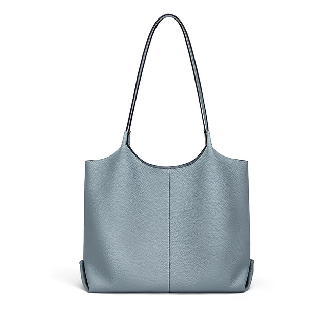 Sac fourre-tout polyvalent en cuir pour femme - Sac à main élégant à bandoulière et à bandoulière