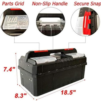 18.5" Adjustable Compartment Tool Box Organizer - Wnkrs