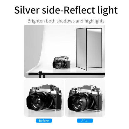 Tablero reflector para fotografía plegable 4 en 1