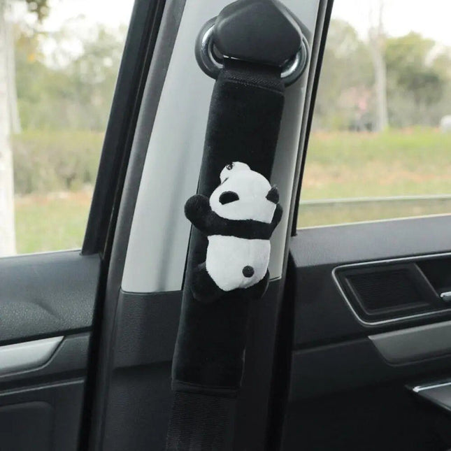 Adjustable Panda Seat Belt Shoulder Pad - Wnkrs