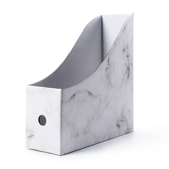 Organiseur de bureau blanc minimaliste pour étudiants et bureau