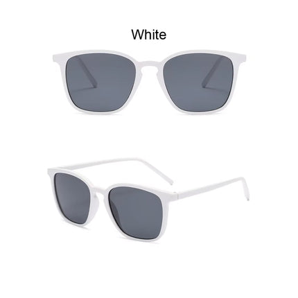 Lunettes de soleil carrées rétro œil de chat avec protection UV400