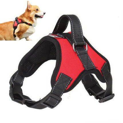 Dogbaby Adjustable Reflective Dog Harness Vest