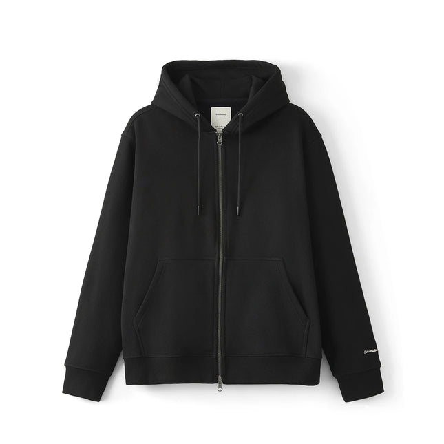 Sweat à capuche oversize entièrement zippé doublé en polaire pour homme